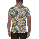 Floral Tacos Athletic Tee