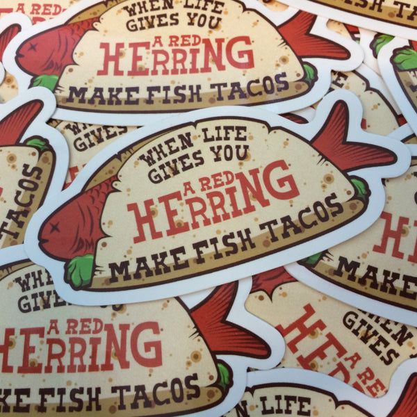 Fish Taco Stickers