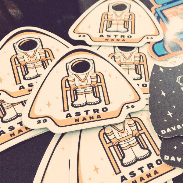 Astro Nana Stickers